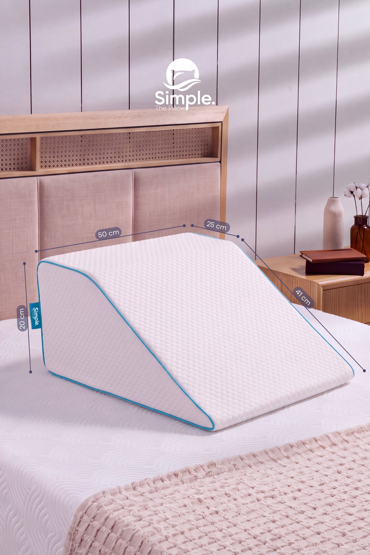 Varis Bacak Destek Yastığı Ortopedik 61x53x20 Cm